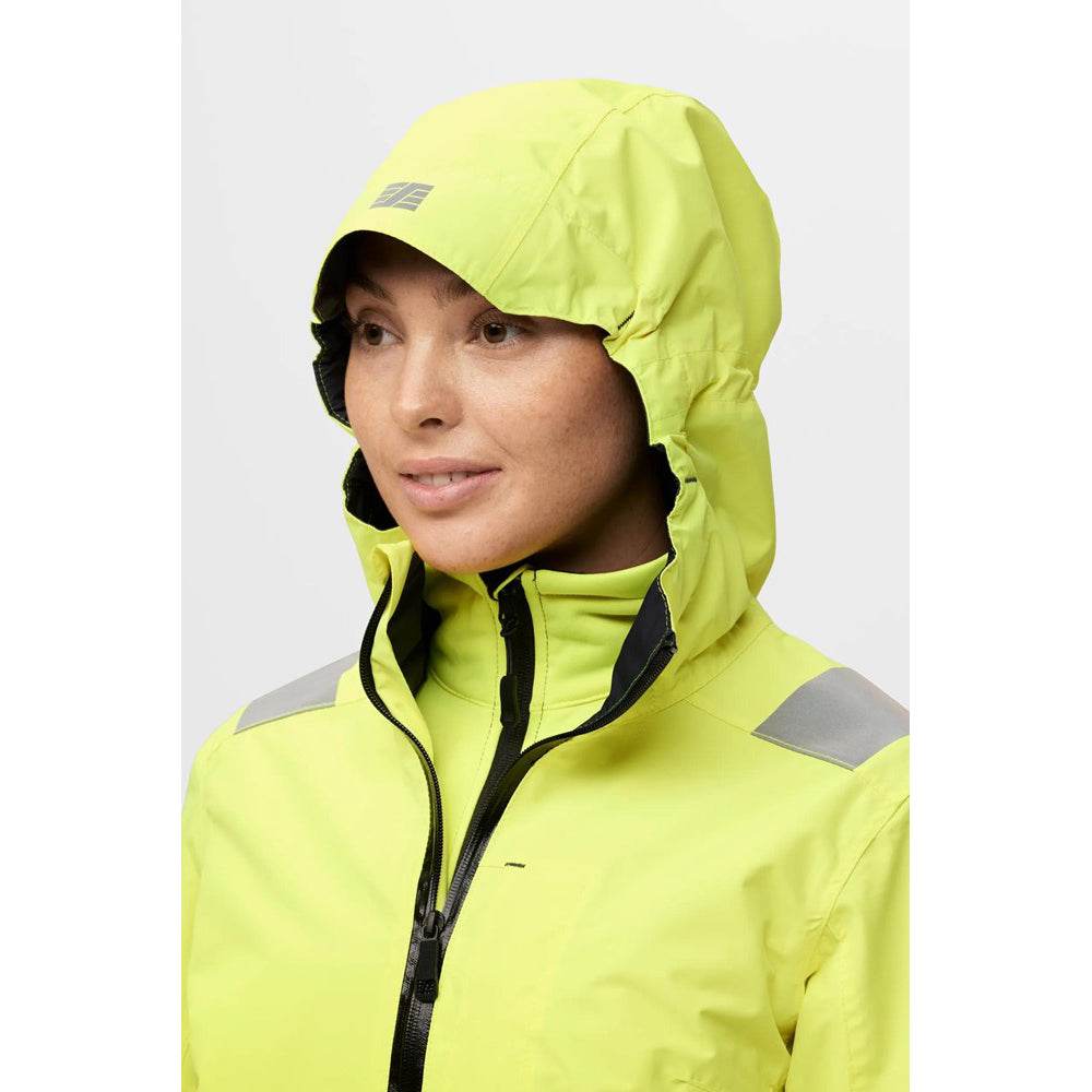 Snickers 1347 AllroundWork, Women’s Hi-Vis Waterproof Shell Jacket Class 2/3 Yellow Small