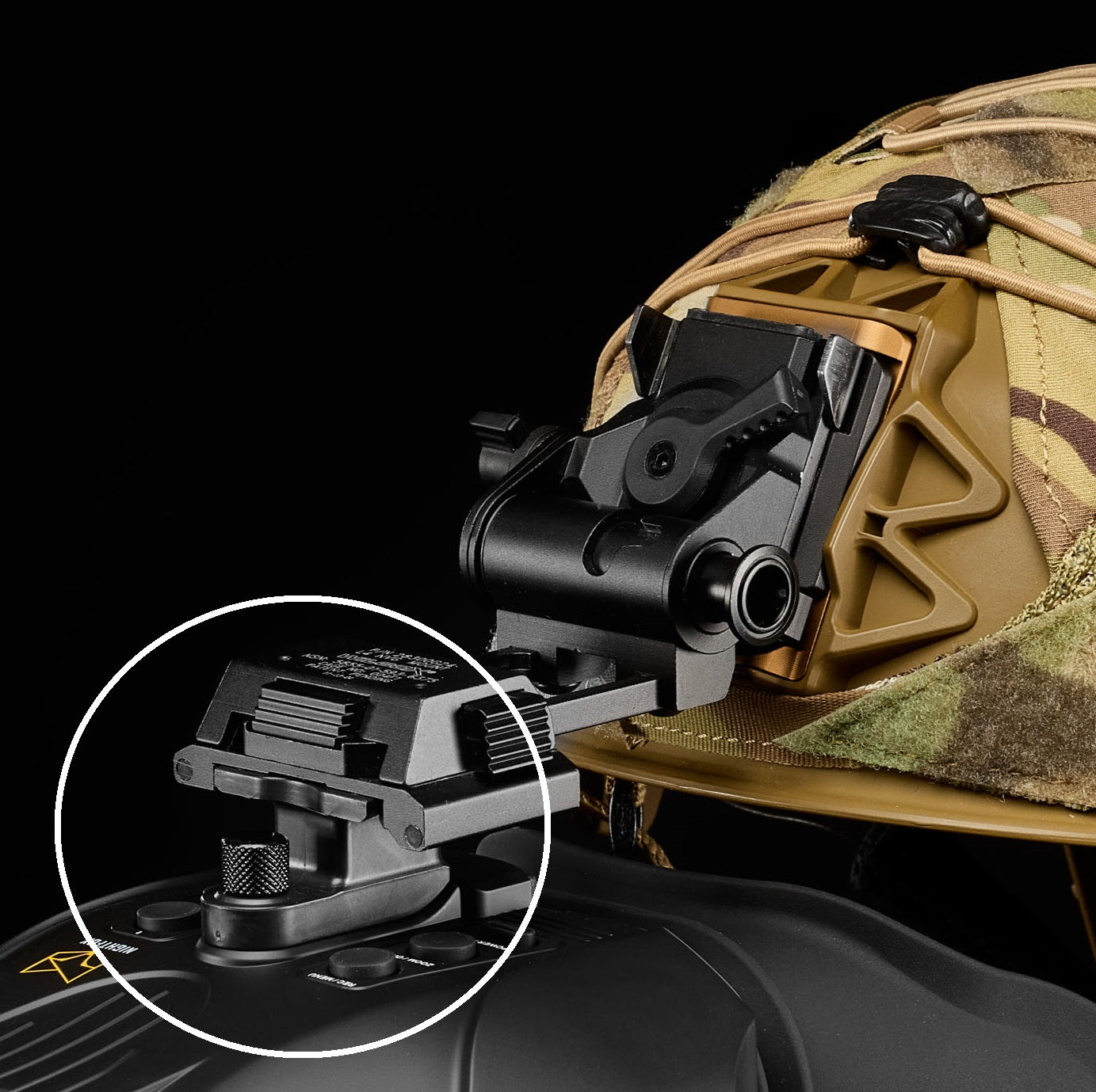 REPLACEMENT DOVETAIL HELMET ADAPTOR (FOR SWIFT 2, SWIFT)