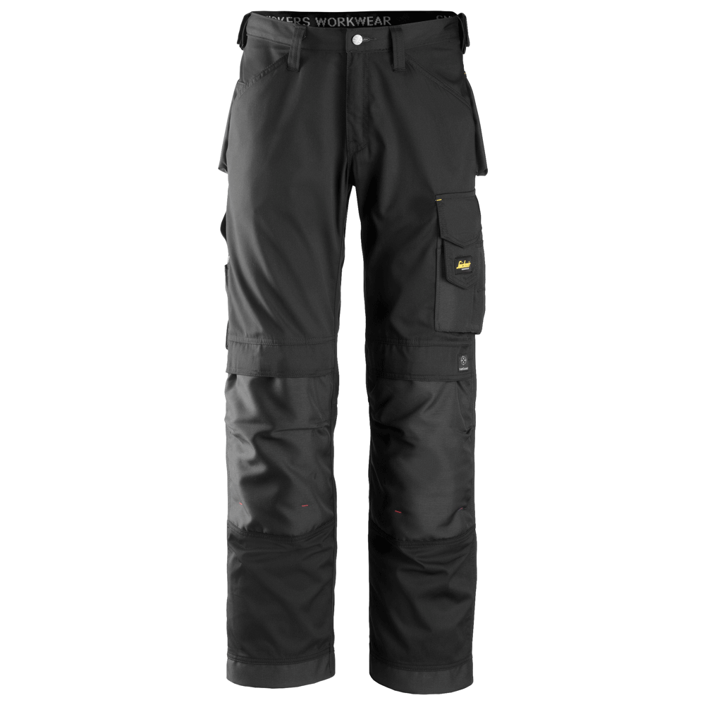 Snickers 3311 Craftsmen Trousers, CoolTwill Black Waist 35" - Leg 30" - Snickers Size: 96
