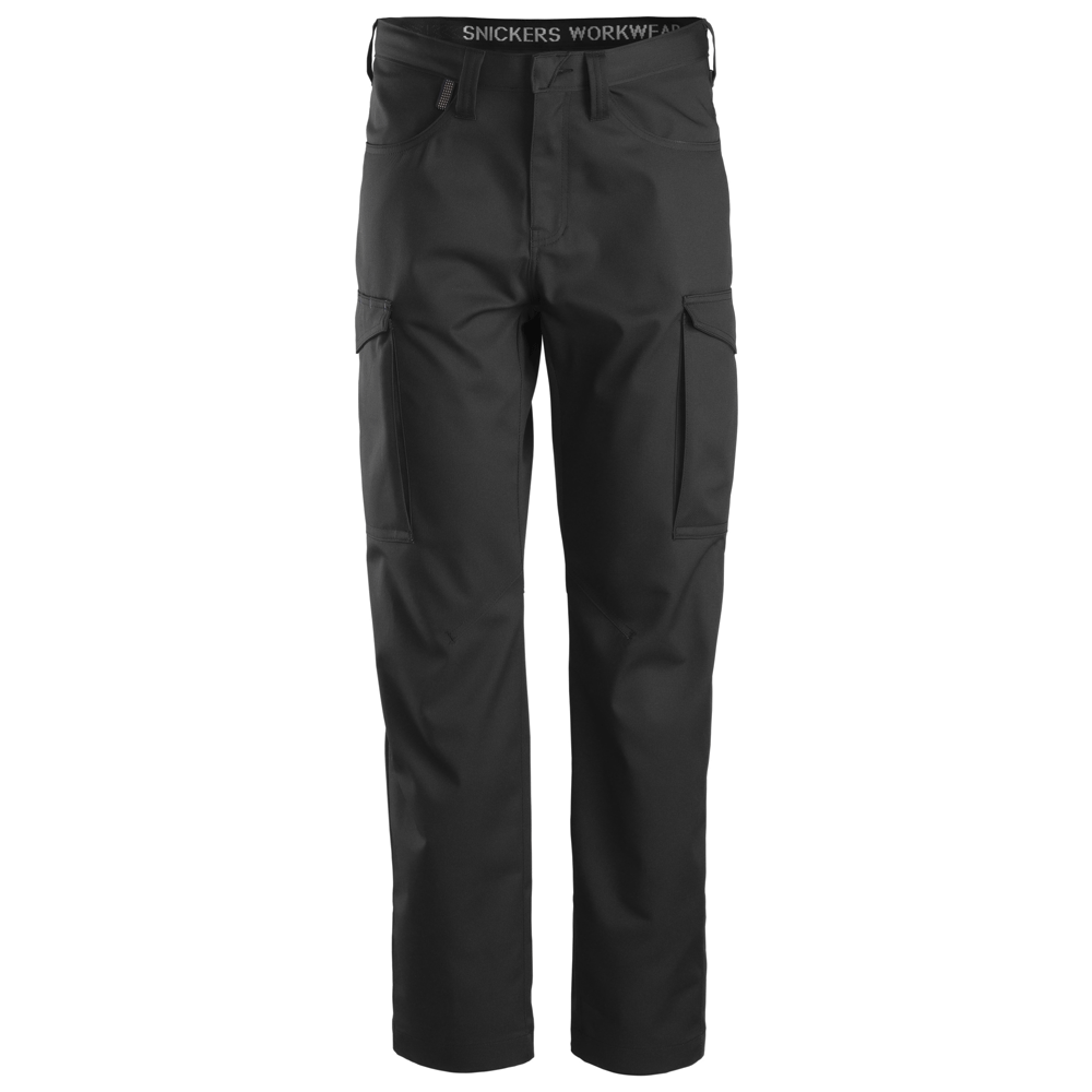 Snickers 6800 Service Trousers Black 33" Waist - 35" Leg - Snickers Size 148