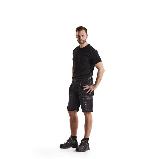 Blaklader 1502 Holster Pocket Work Shorts X1500 Black, 40" Waist
