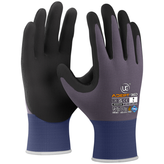 Adept 360 Microfoam Palm Gloves (10 Pack)
