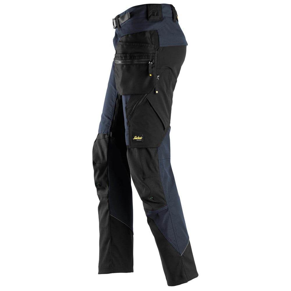 Snickers 6972  FlexiWork, Work Trousers+ Detachable Holster Pockets Navy Blue 30" Waist - 30" Leg