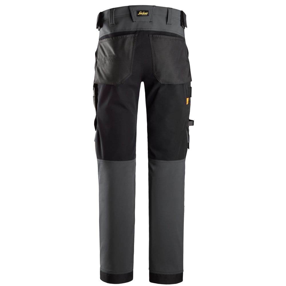 Snickers 6375 AllroundWork 4-way Stretch Trousers Steel Grey