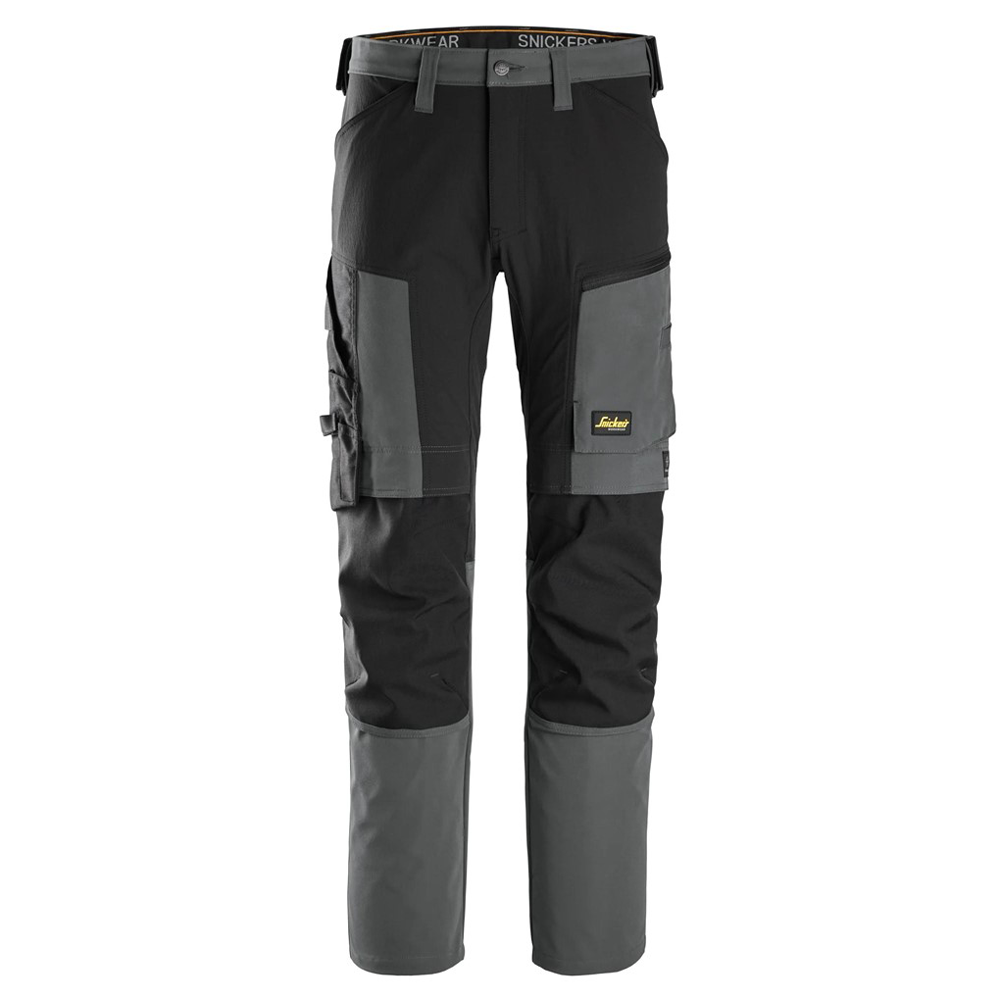 Snickers 6318 AllroundWork 4-Way Stretch Trousers Steel Grey