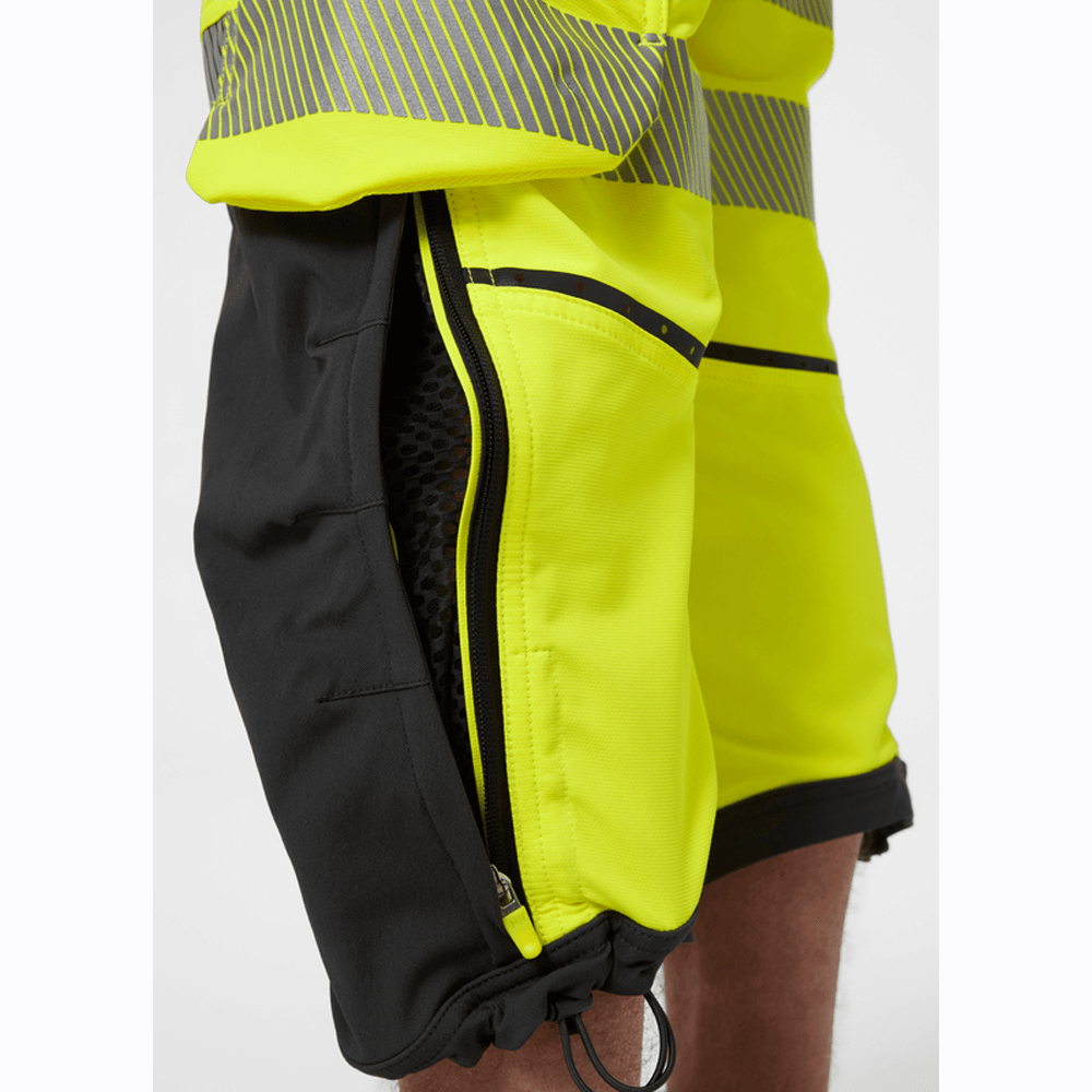 Helly Hansen 77502 ICU BRZ Hi-Vis Pirate Construction Pants Trousers, Class 1