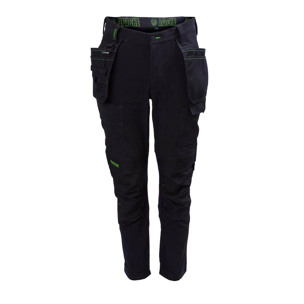 Apache Calgary Slim Fit 4 Way Stretch Holster Pocket Work Trousers