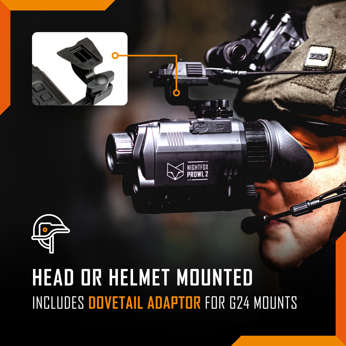 Nightfox Prowl 2 Monocular Night Vision Goggles