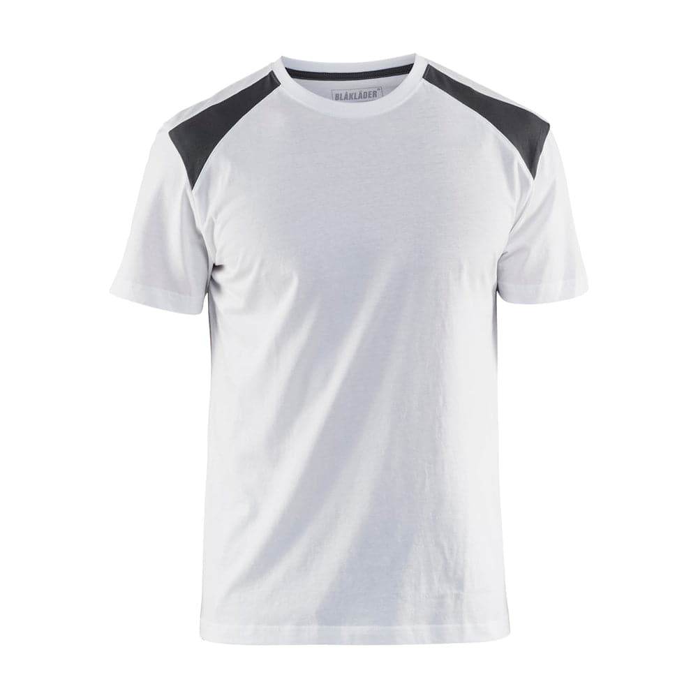 Blaklader 3379 Cotton Two Tone Crew Neck Work T-Shirt