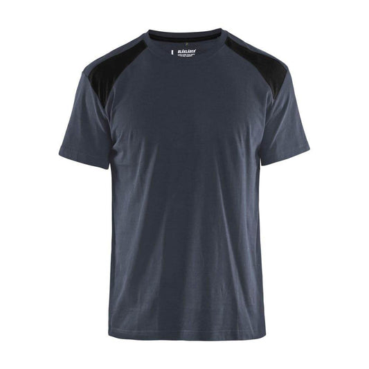 Blaklader 3379 Cotton Two Tone Crew Neck Work T-Shirt