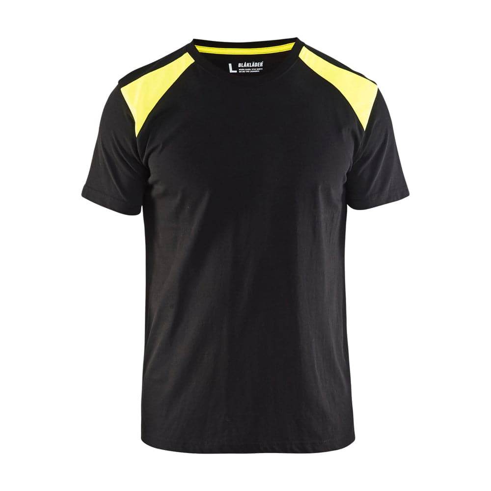 Blaklader 3379 Cotton Two Tone Crew Neck Work T-Shirt