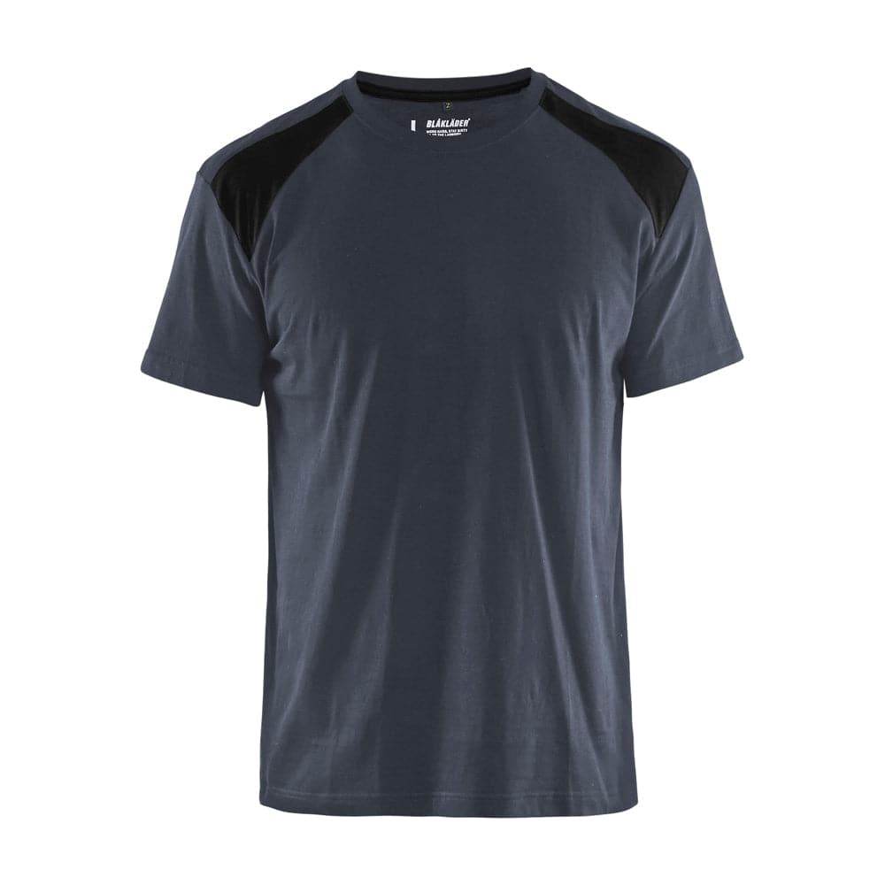 Blaklader 3379 Cotton Two Tone Crew Neck Work T-Shirt