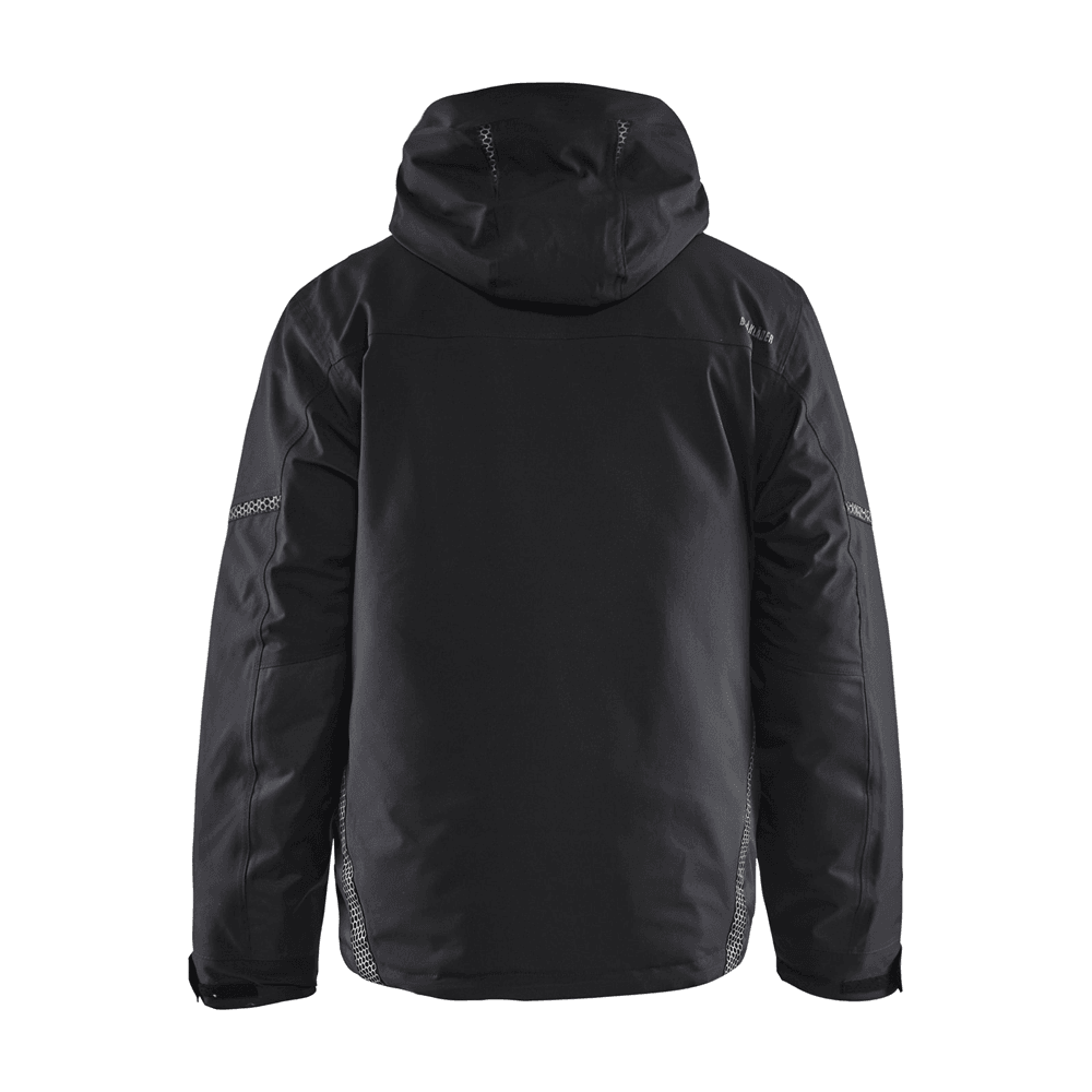 Blaklader 4881 Waterproof and Windproof Winter Jacket Hooded Black XL