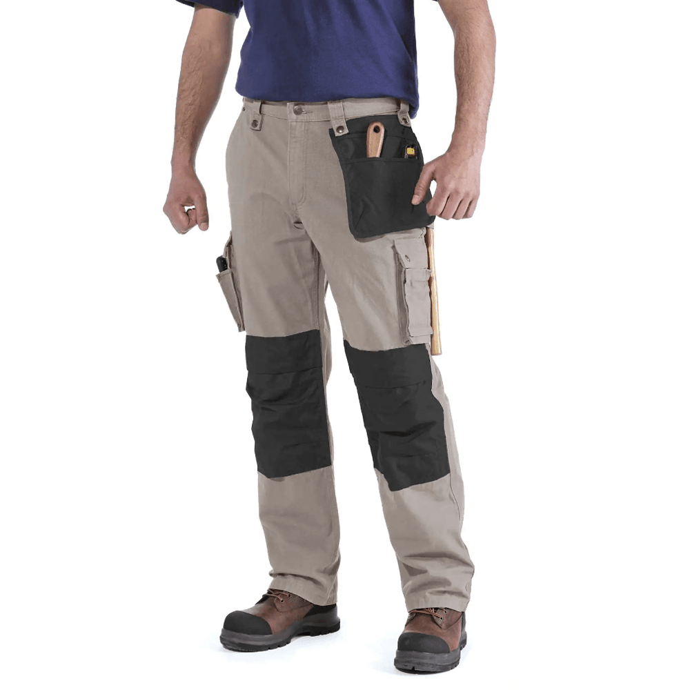 Carhartt 100233 Multi Pocket Ripstop Pant Work Trouser Desert, 36" Waist 34" Waist
