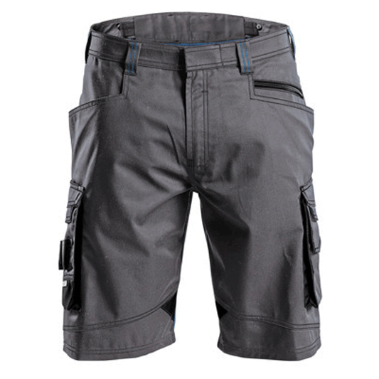 DASSY Cosmic 250067 Water-Repellent Work Shorts Anthracite Grey/Black, 28" Waist