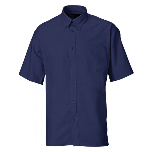 Dickies SH64250 Oxford Weave T-Shirt Navy Blue 15" Neck