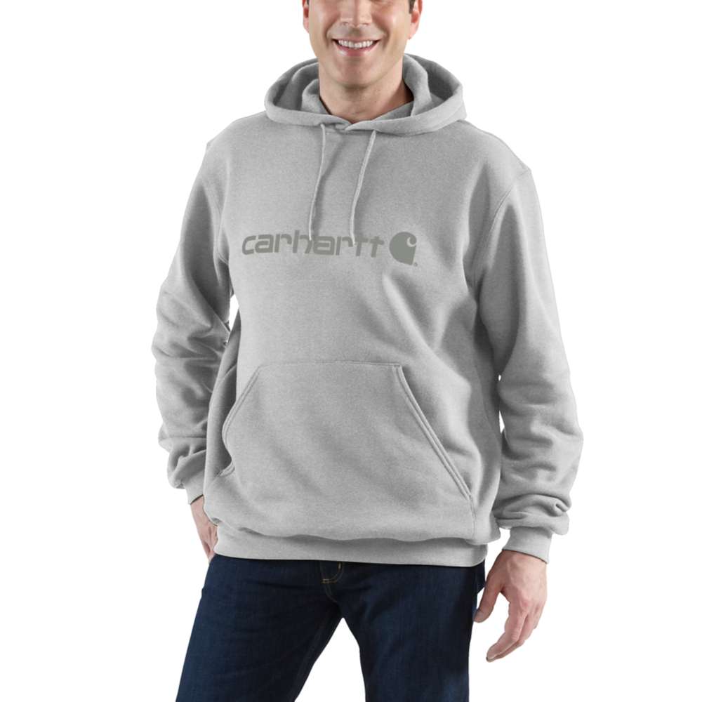 Carhartt 100074 Loose Fit Mid-Weight Logo Graphic Hoodie