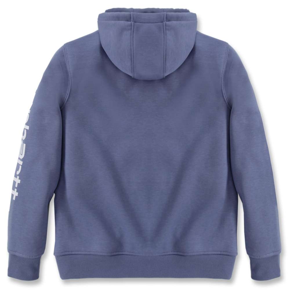 Carhartt 102791 Womens Clarksburg Relaxed Fit Midweight Logo Sleeve Sweatshirt