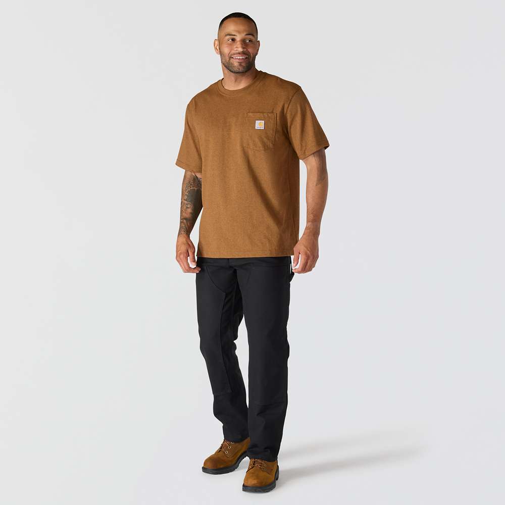 Carhartt 103296 Relaxed Fit Heavyweight Short Sleeve K87 Pocket T-Shirt