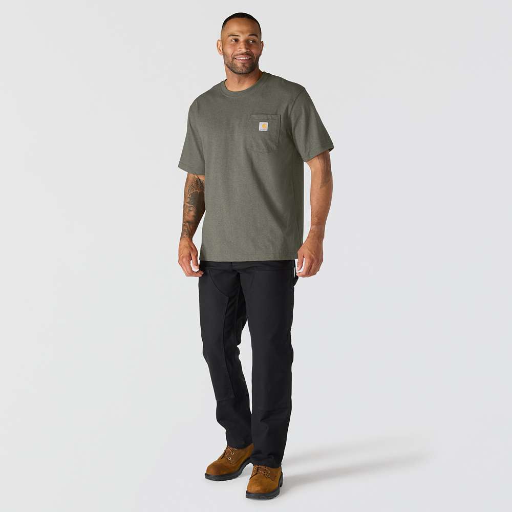 Carhartt 103296 Relaxed Fit Heavyweight Short Sleeve K87 Pocket T-Shirt