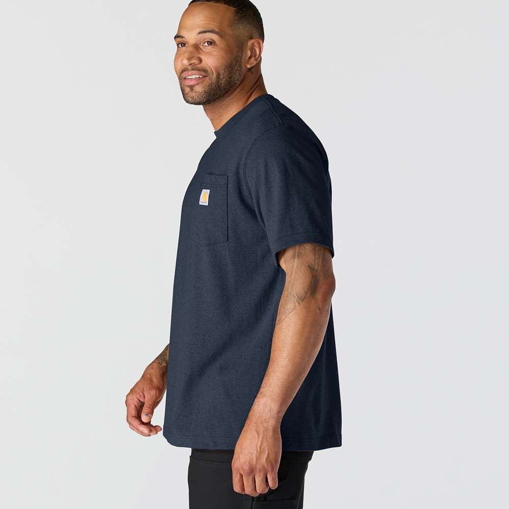 Carhartt 103296 Relaxed Fit Heavyweight Short Sleeve K87 Pocket T-Shirt
