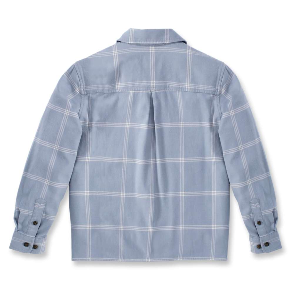 Carhartt 105989 Women's Rugged Flex Loose Fit Midweight Flannel Long-Sleeve Plaid Shirt
