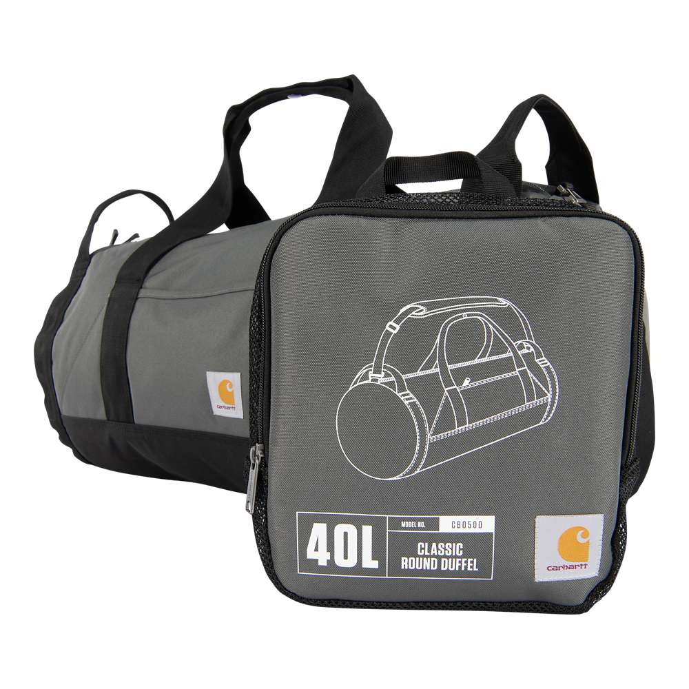 Carhartt B0000500 40L Classic Round Duffel Bag