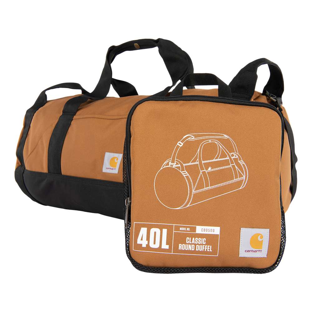 Carhartt B0000500 40L Classic Round Duffel Bag