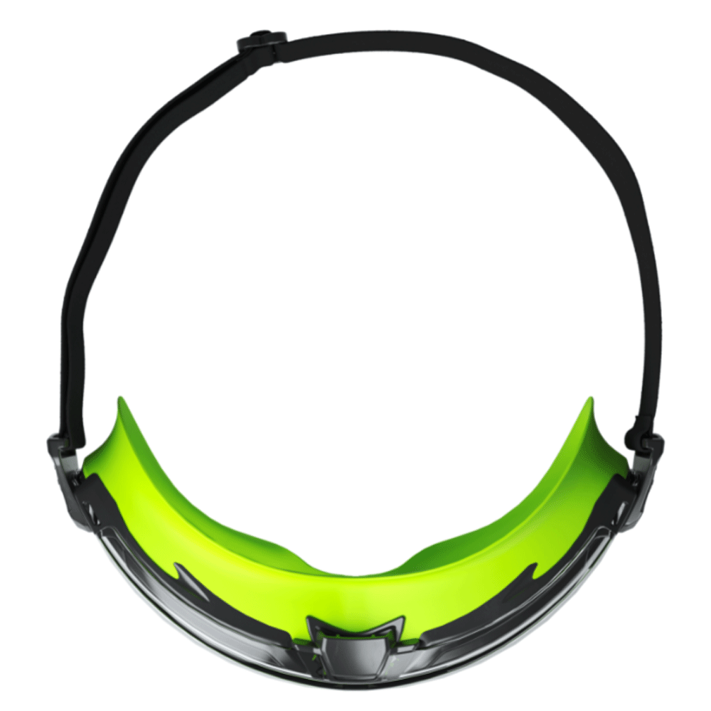 Hellberg 25045 Neon Plus Clear Anti-Fog/Scratch Endurance Safety Goggles