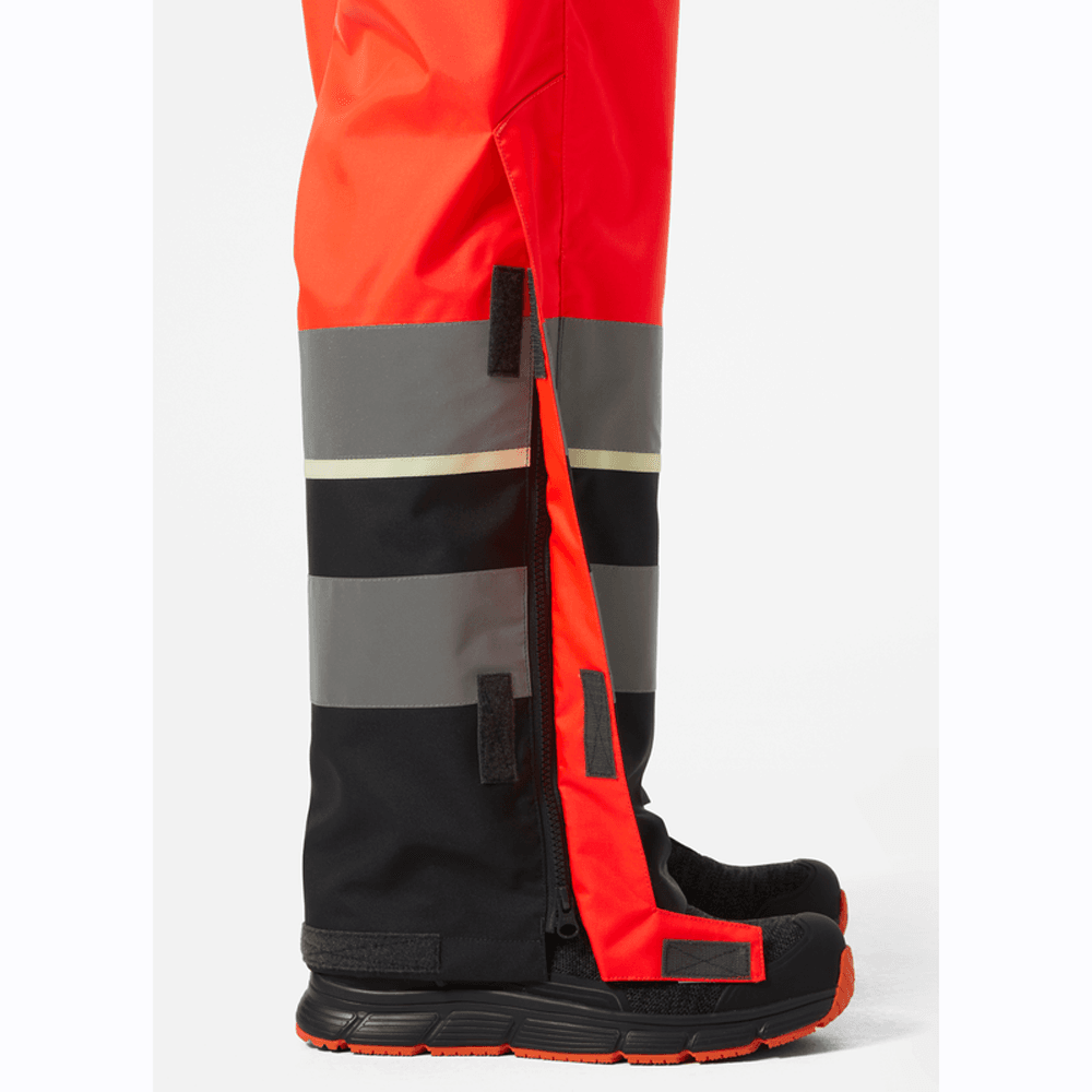 Helly Hansen 71187 UC-ME Waterproof Over Shell Pants Trousers Class 2, Red 4XL