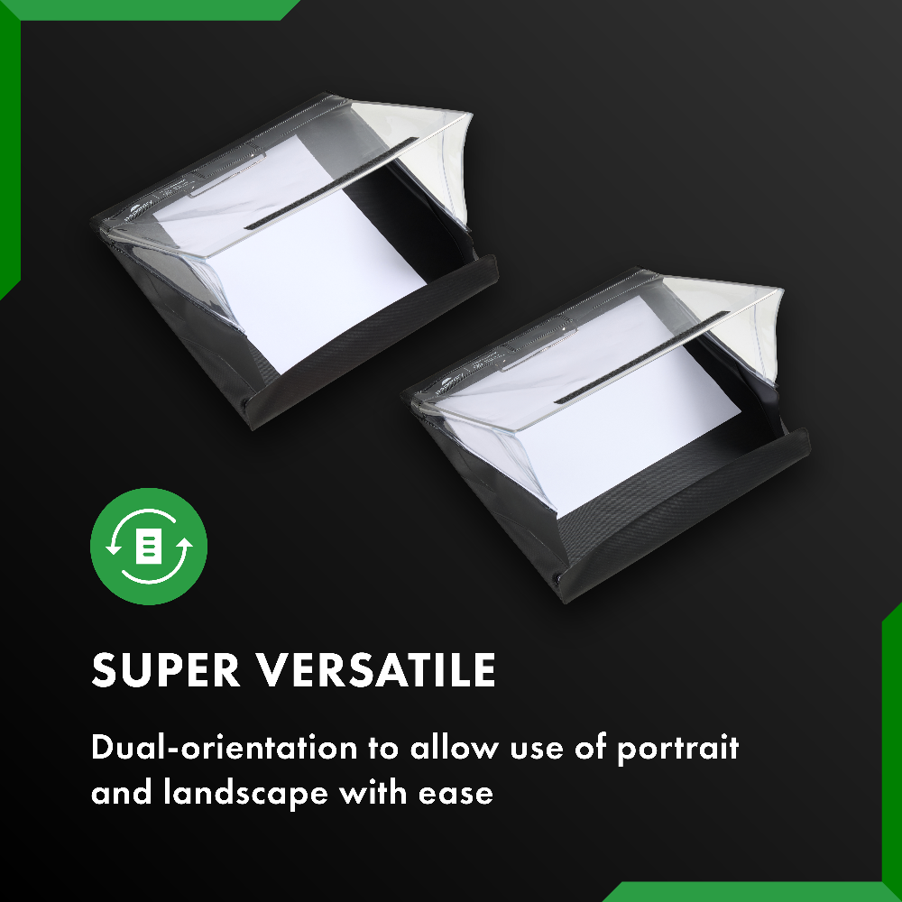 Waterproof Clipboard by Paperdry, A4 Professional, Black