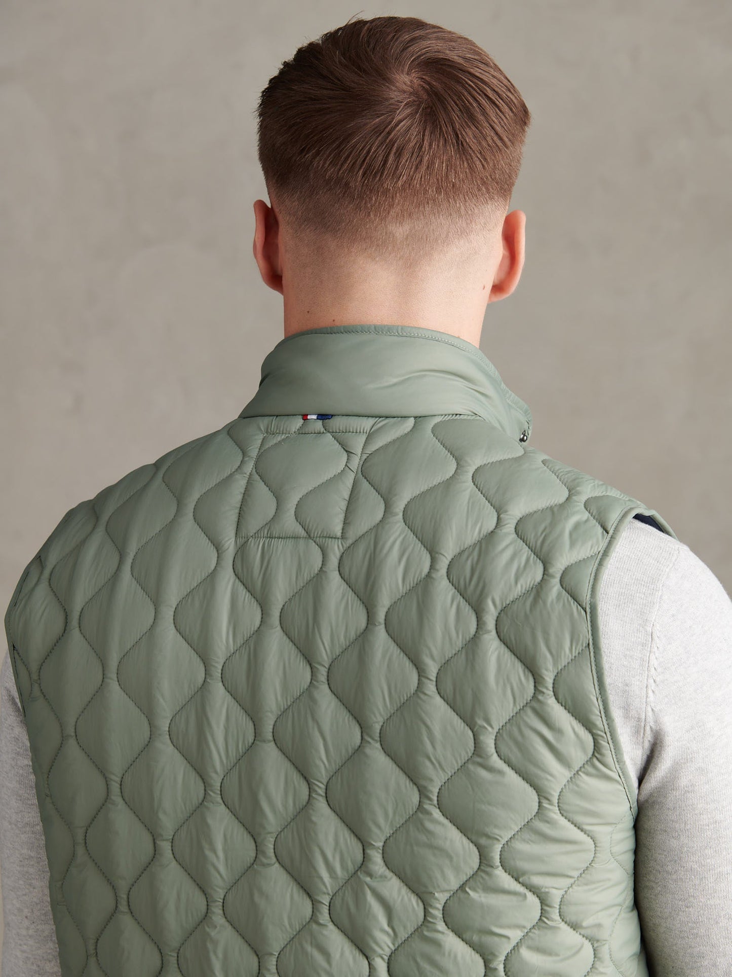 Mens Onion Quilt Lightweight Gilet Sea Spray