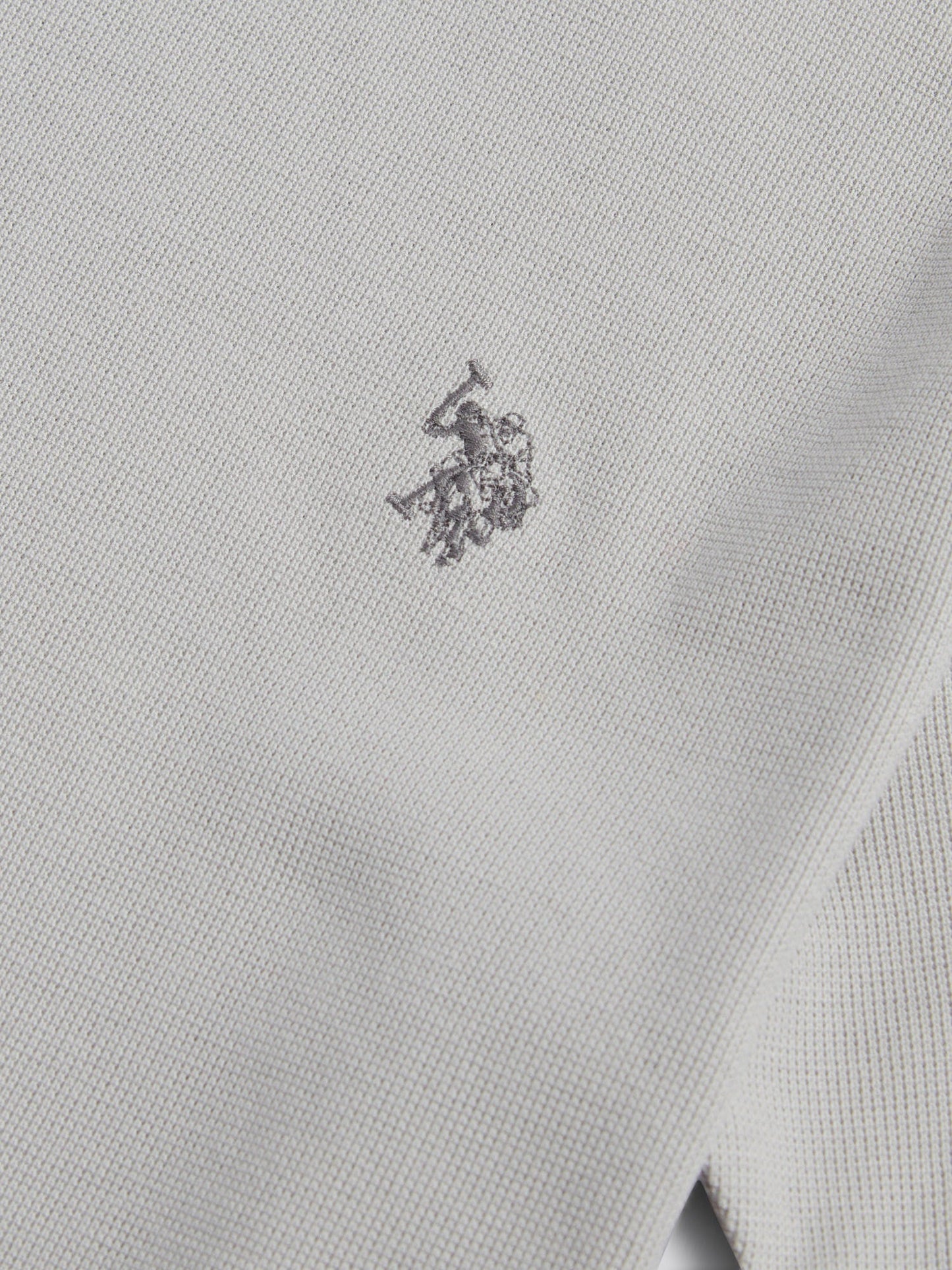 Mens Knit Texture Jersey T-Shirt in High Rise