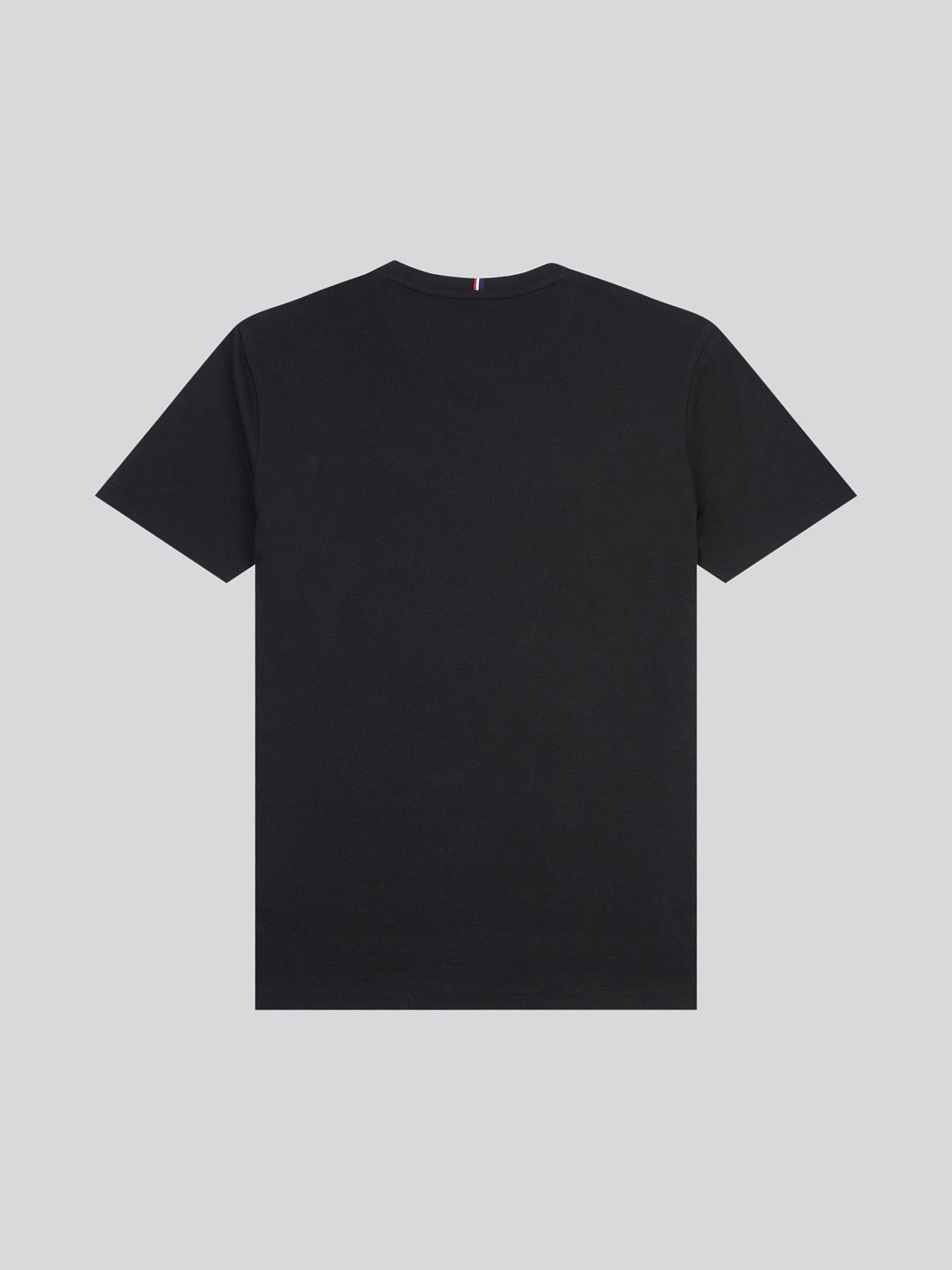 Mens Double Horsemen Pocket T-Shirt in Black Bright White DHM