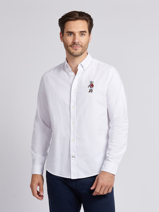 Mens Chuck Oxford Shirt Bright White