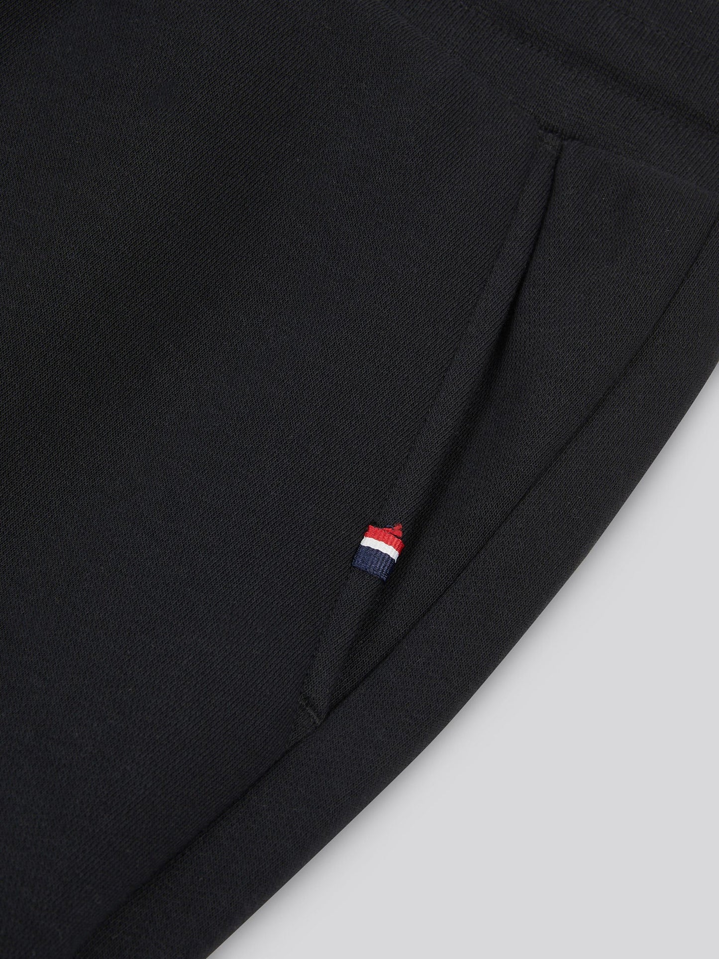 Mens Double Horsemen Cargo Sweat Jogger in Black