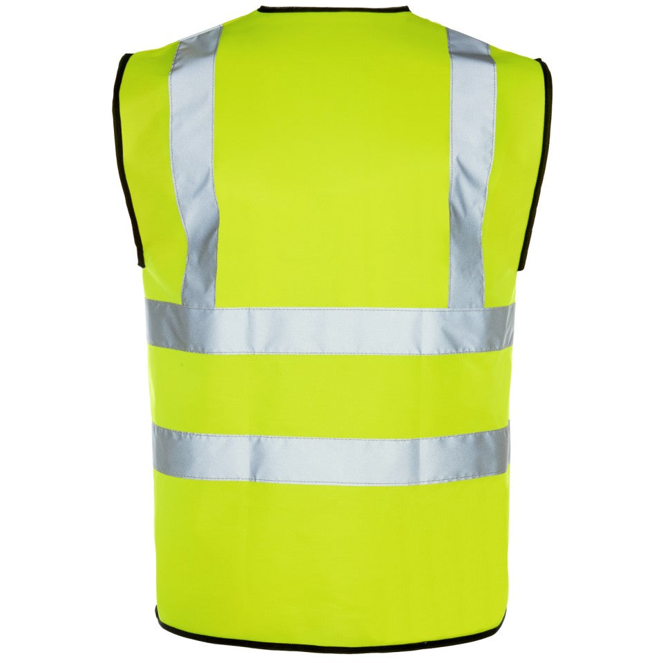 Hi Vis Yellow Vest 2 Band & Brace