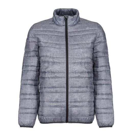 Regatta TRA496 Firedown Down Touch Insulated Work Jacket Grey Marl / Black XL