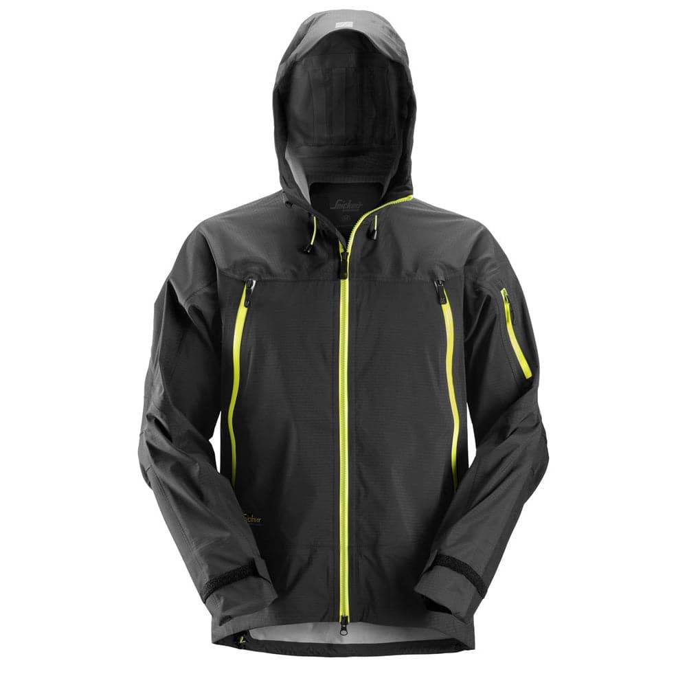 Snickers 1300 FlexiWork Stretch Waterproof Shell Jacket Various Colours