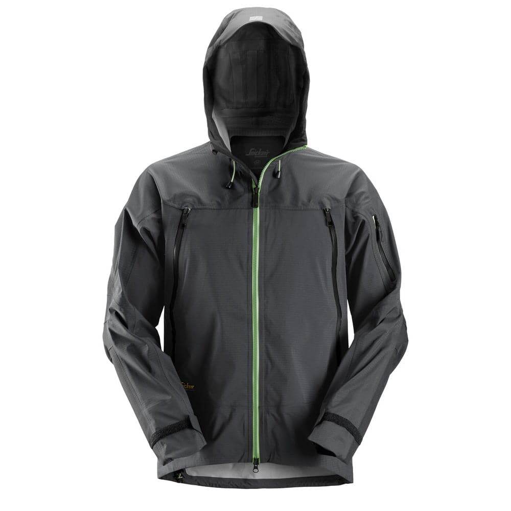 Snickers 1300 FlexiWork Stretch Waterproof Shell Jacket Various Colours