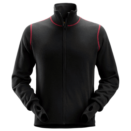 Snickers 1563 ProtecWork,Flame Retardant Arc Protection Wool Terry Jacket