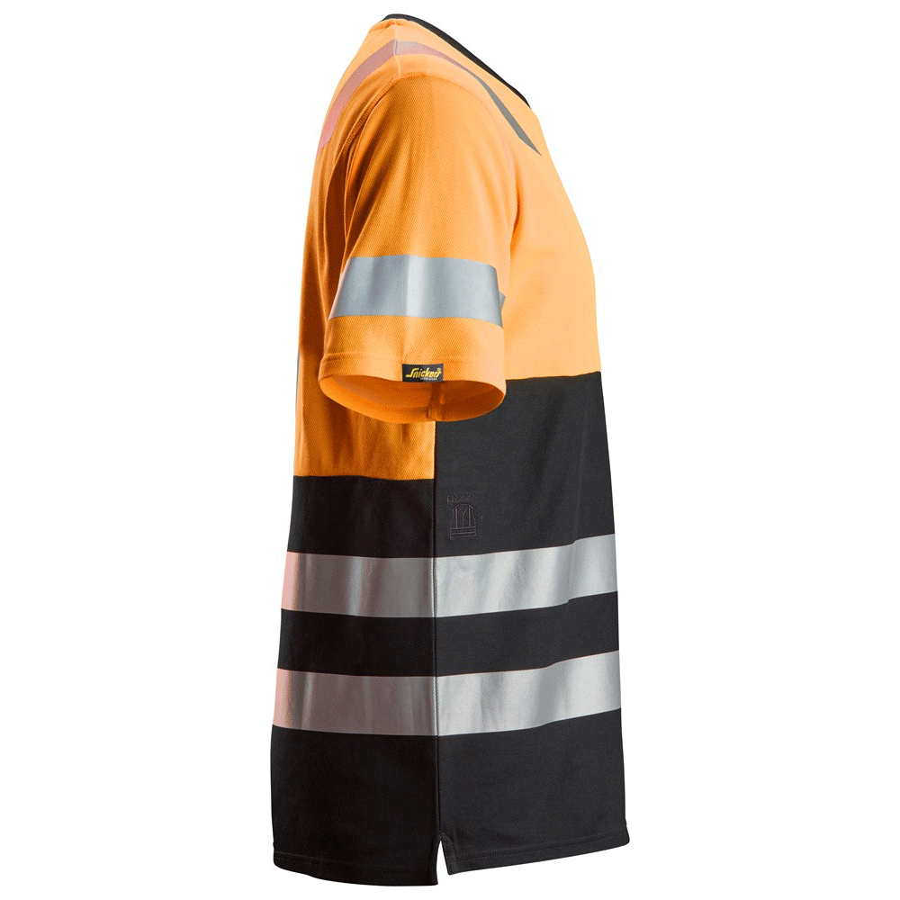 Snickers 2534 AllroundWork, Hi-Vis T-Shirt CL 1 Various Colours