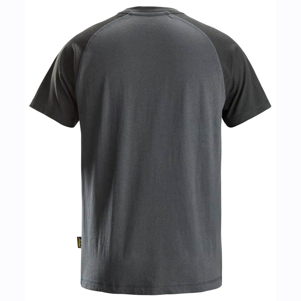 Snickers 2550 Two-Coloured Short Sleeve Cotton T-Shirt