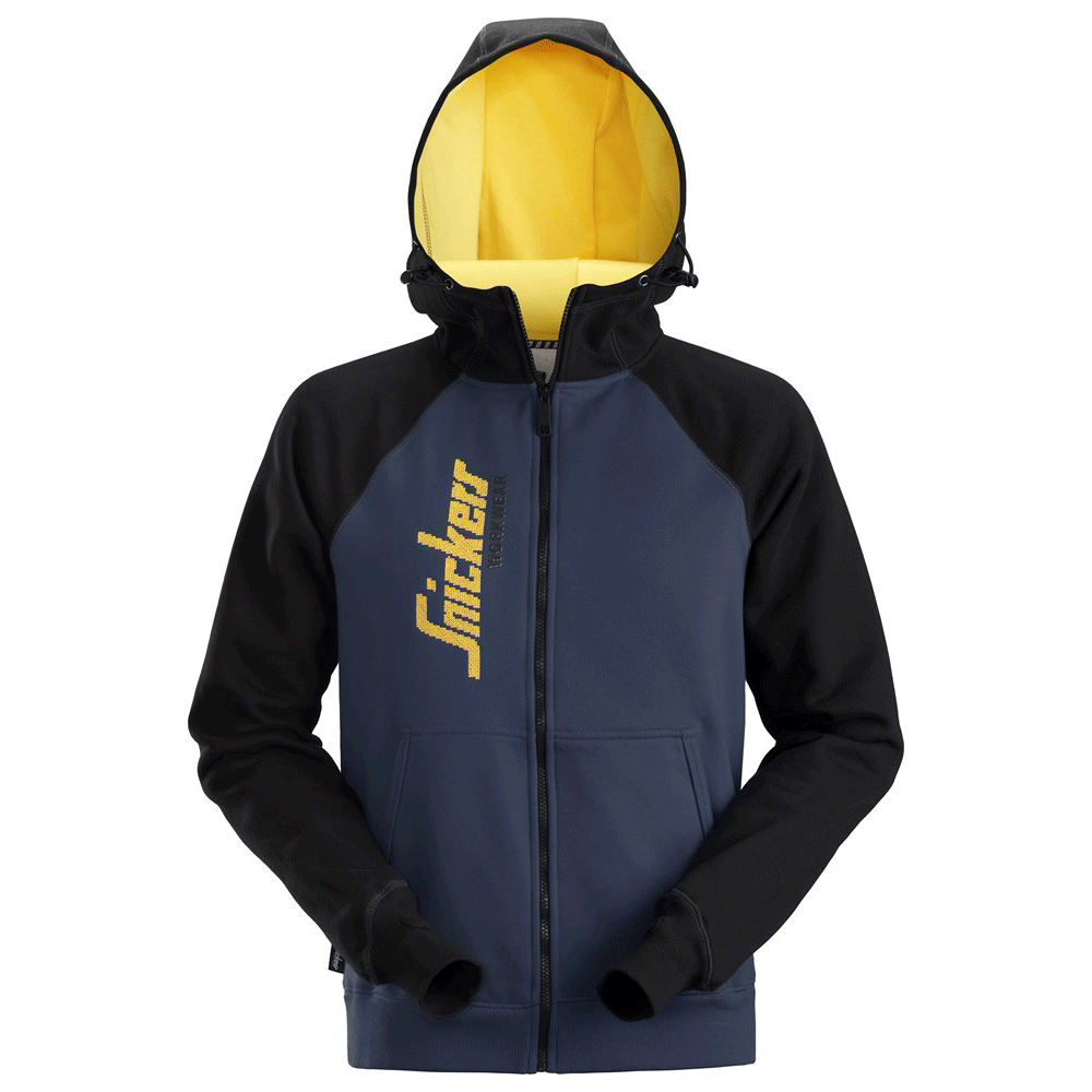 Snickers 2888 Logo Full Zip Work Hoodie