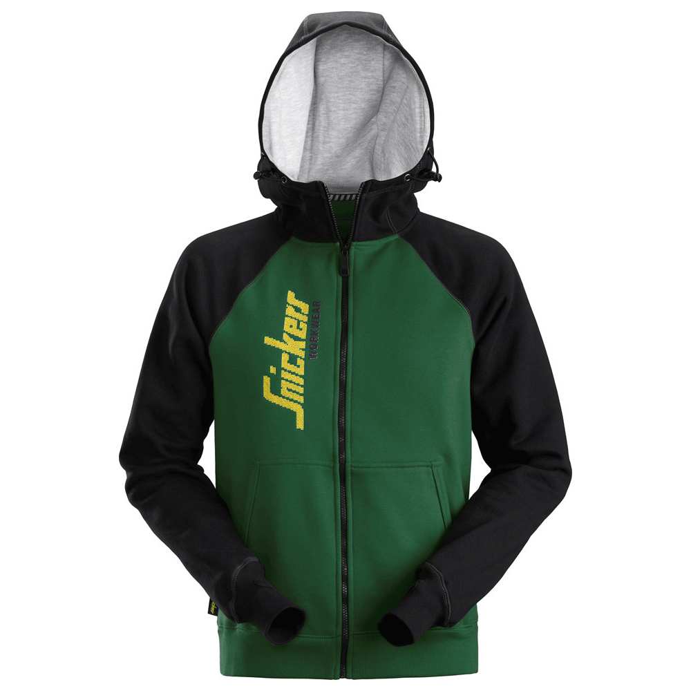 Snickers 2888 Logo Full Zip Work Hoodie
