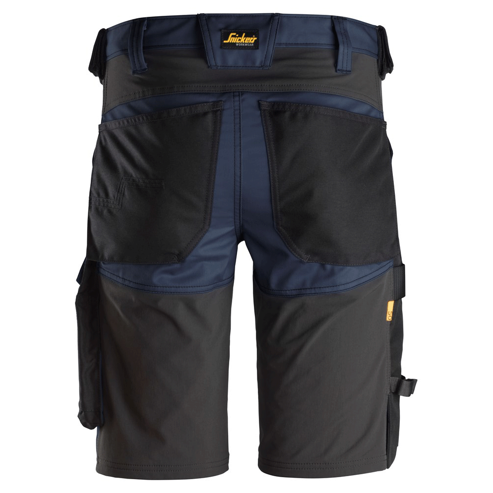 Snickers 6143 AllroundWork Stretch Shorts Navy Blue 41" Waist - Snickers Size 58