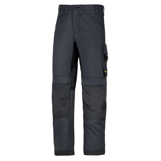 Snickers 6301 AllroundWork, Work Trousers Steel Grey, 36" Waist 32" Leg-Snickers 52