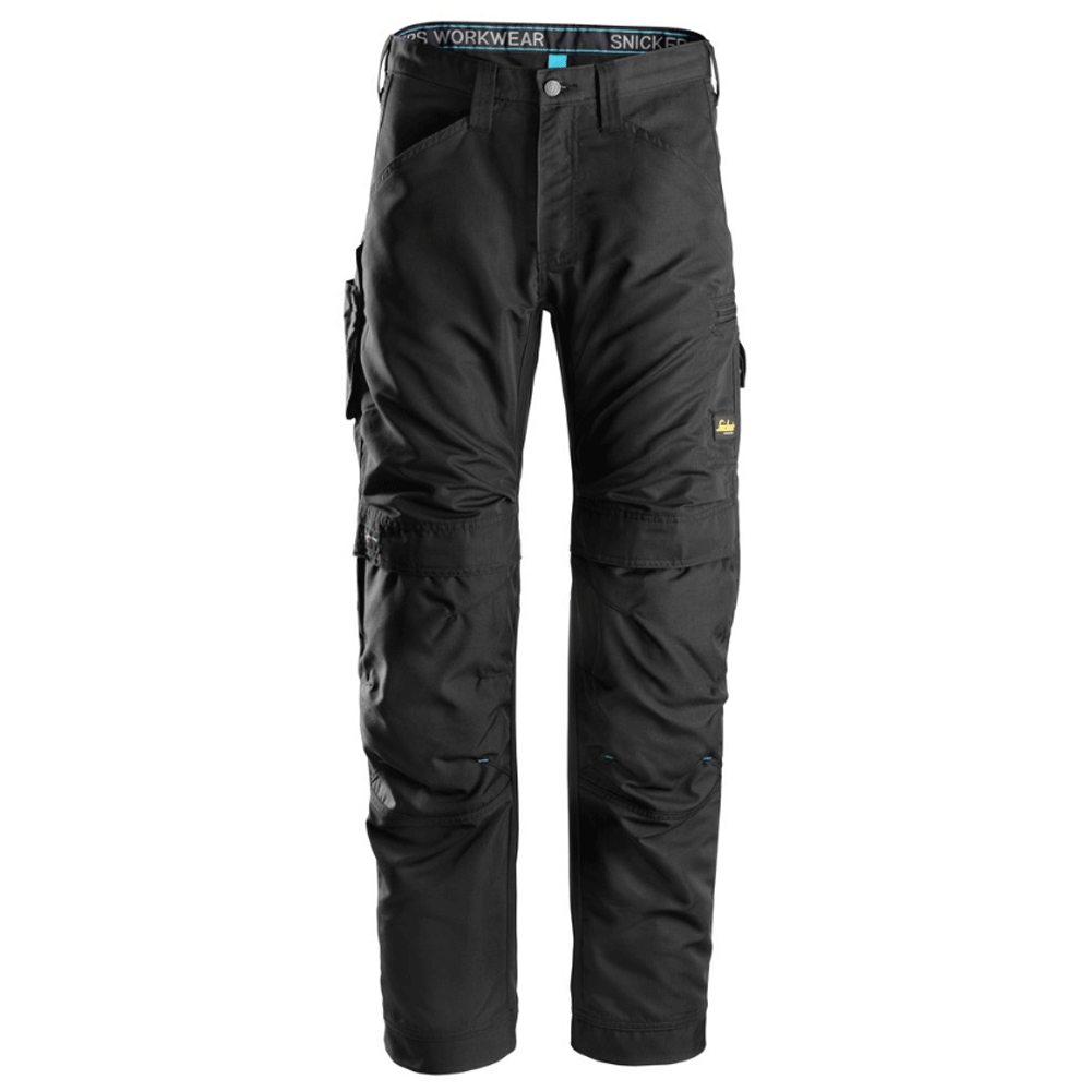 Snickers 6307 LiteWork 37,5® Work Kneepad Trousers Black 33" Waist - 32" Leg - Snickers Size 96