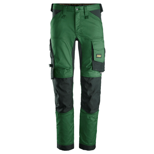 Snickers 6341 AllroundWork Stretch Kneepad Trousers Forest Green
