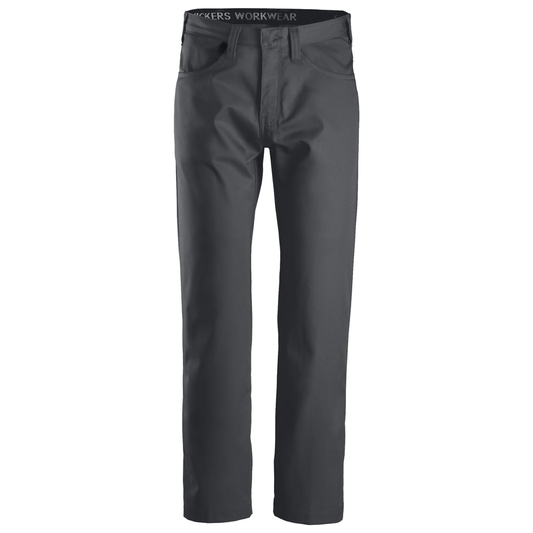 Snickers 6400 Service Chinos Steel Grey 33" Waist - 32" Leg - Snickers Size 48